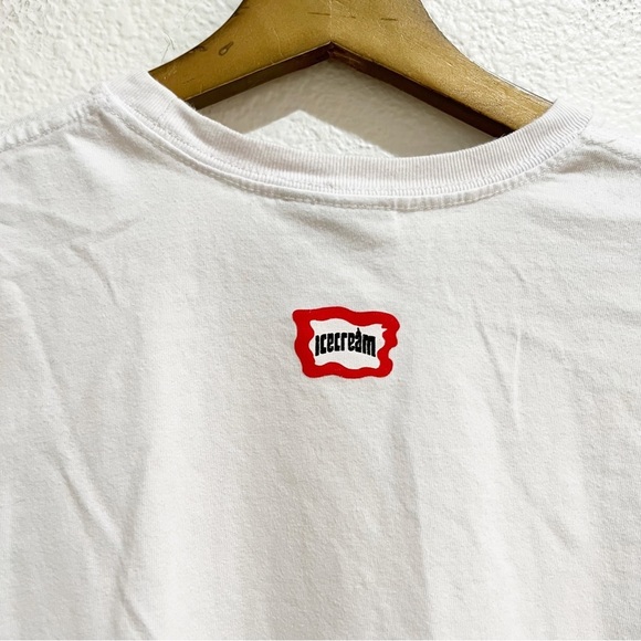 Icecream- White Dots SS Tee Shirt Mens Small - Picture 3 of 6